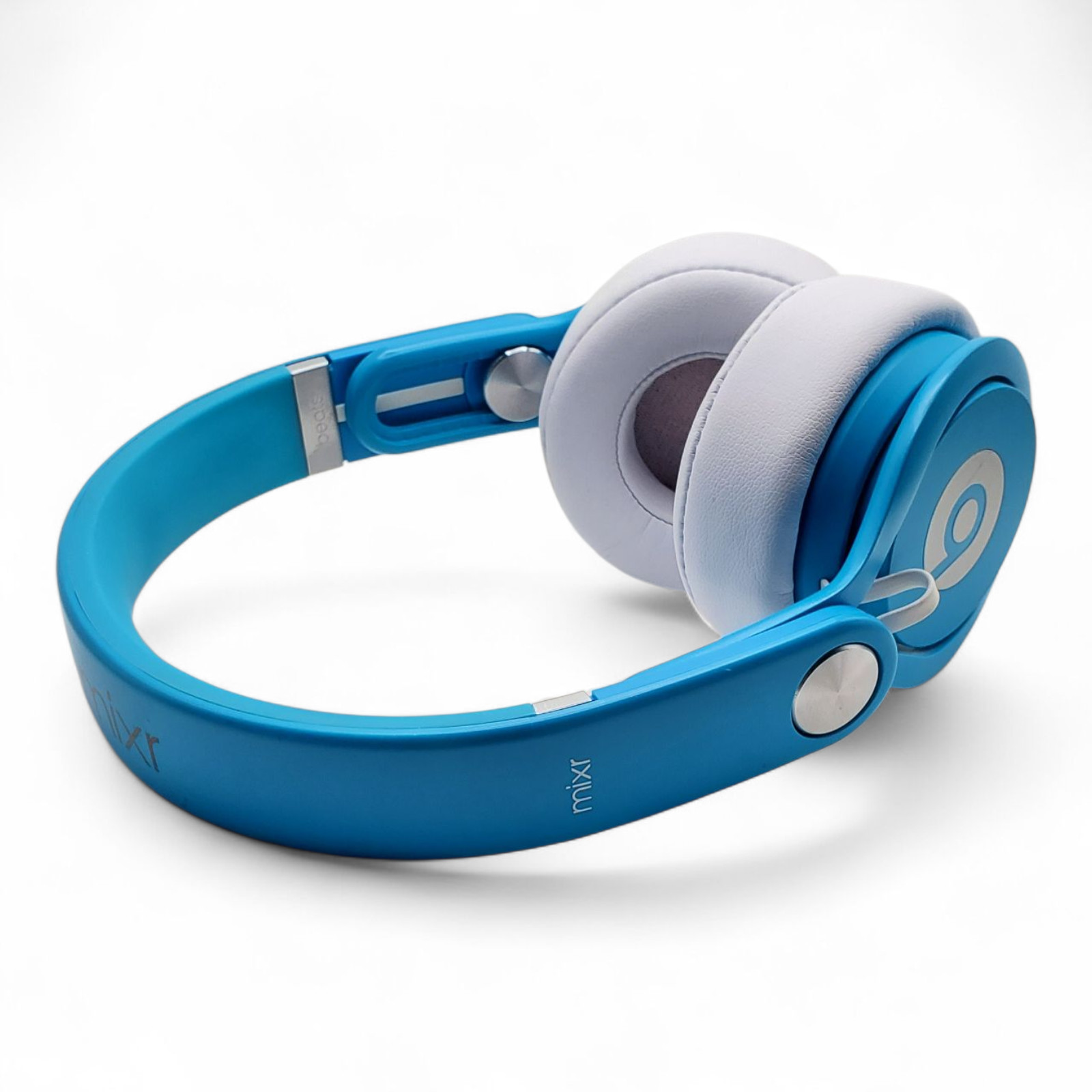 Beats Mixr Wired On-Ear Headphones Blue White – Tested & Excellent Condition