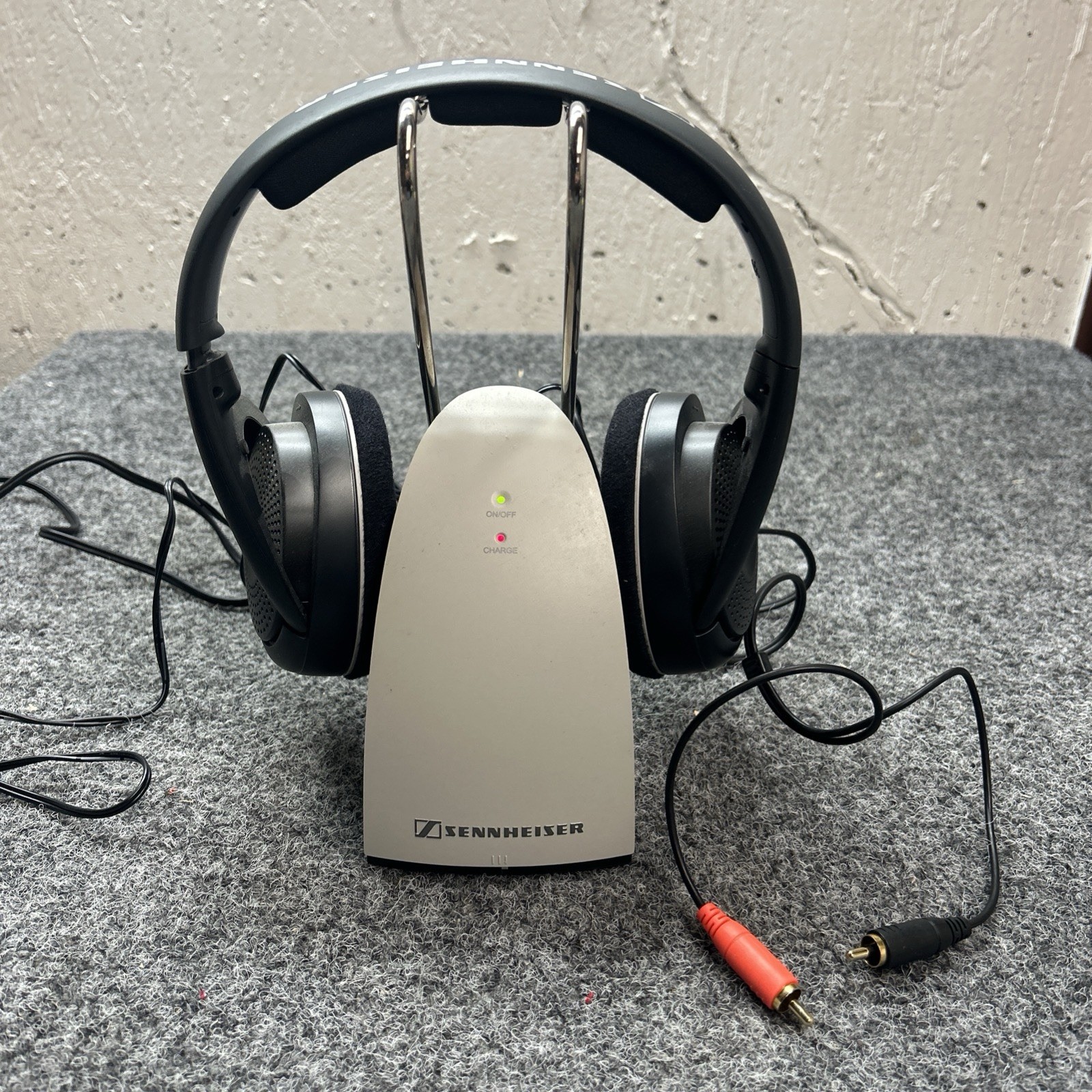 Sennheiser Wireless HDR120 Headphones TR120 Charging Dock Cradle & Power Adaptor