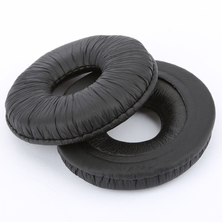 1 Pair Replacement Leather Headphones Soft Ear Pad for Technics RP DJ1200 DJ1210