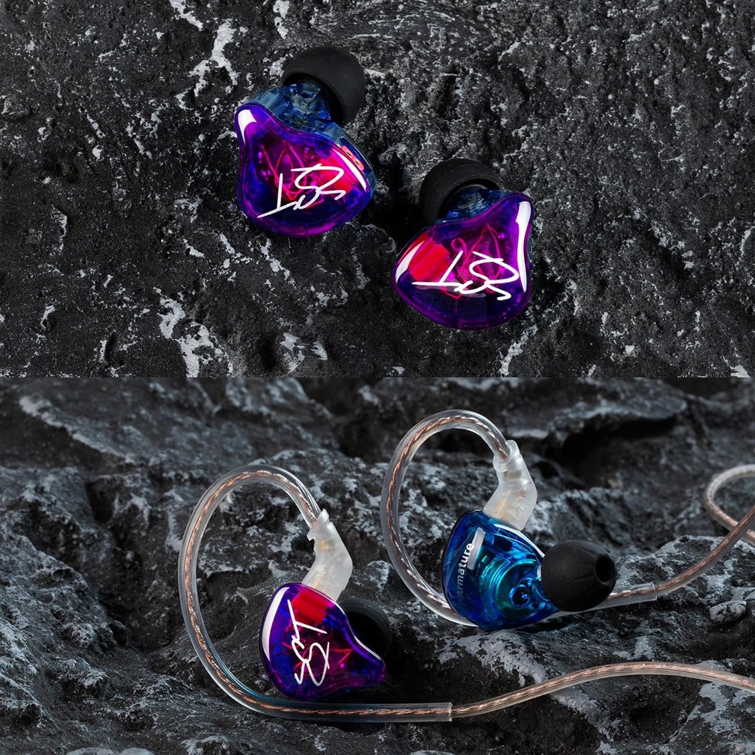 ZST Black HiFi Gaming Earbuds – Sound Isolation & Lightweight Design