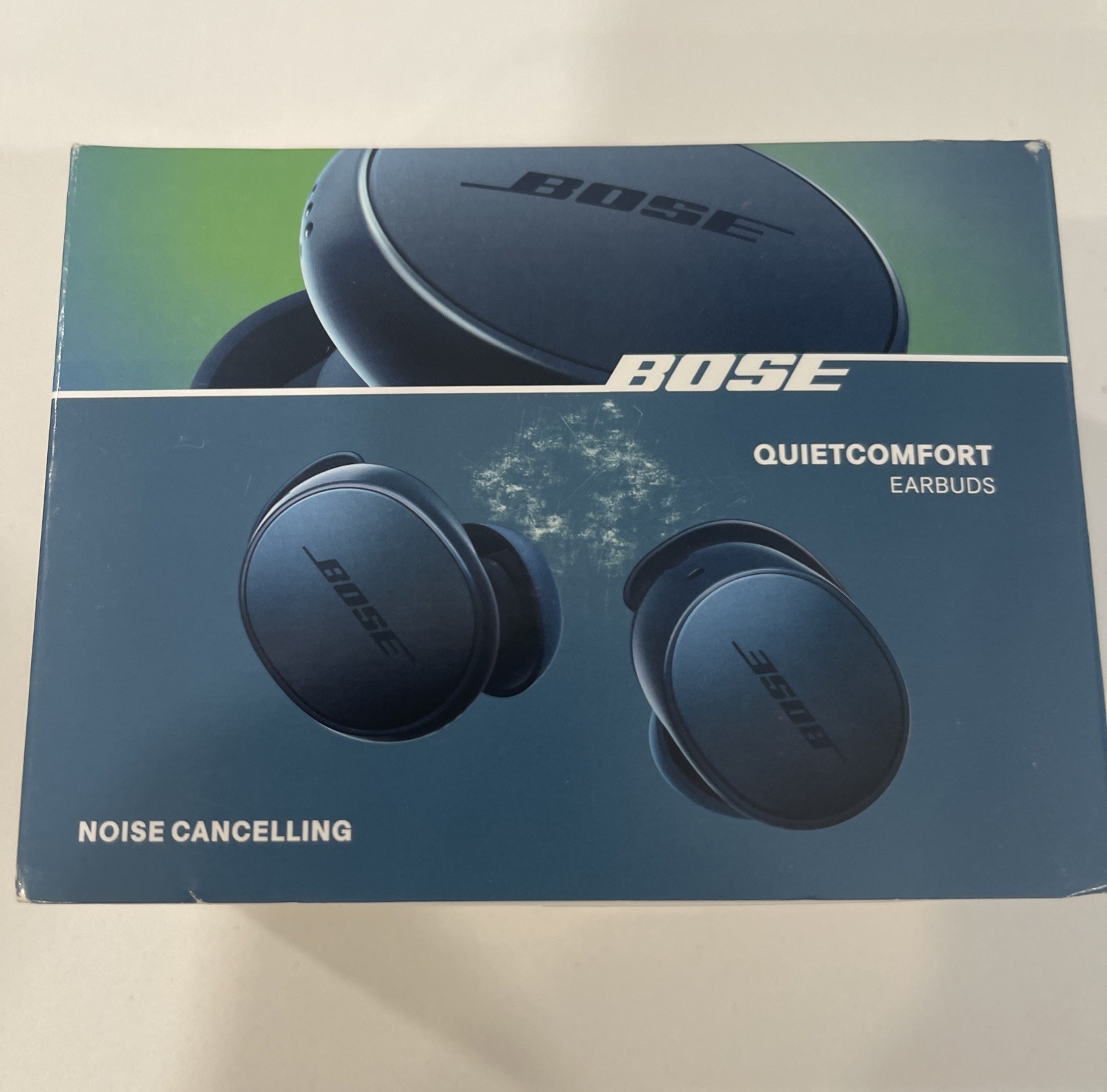 Bose QuietComfort EarBuds Noise Cancelling Bluetooth Earphones – Blue – SEALED!