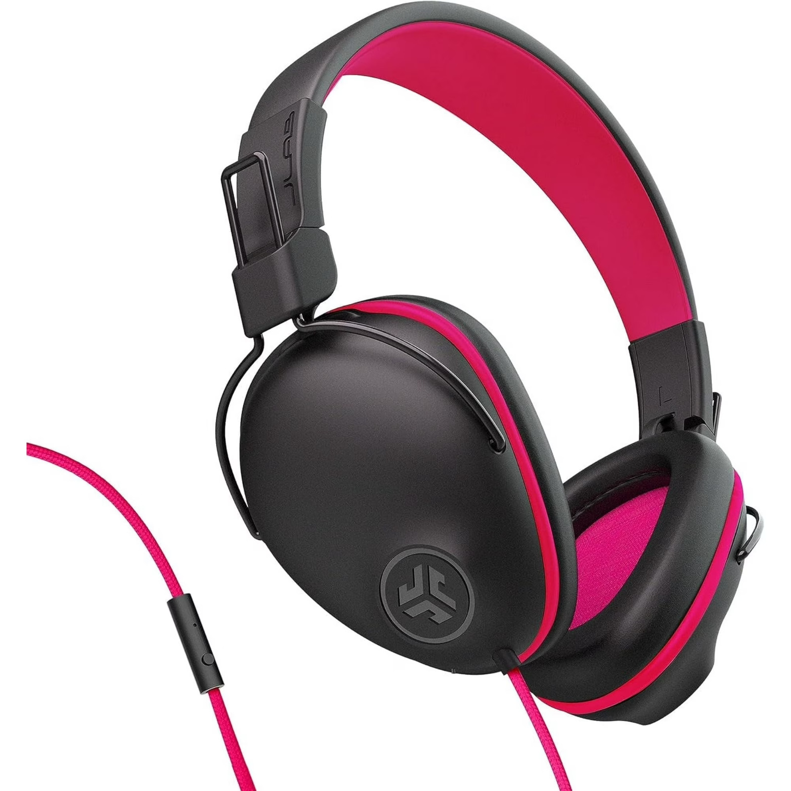 Brand New JLab JBuddies Pro Wired Over-Ear Kids Headphone HJPRORPNK4 – Pink