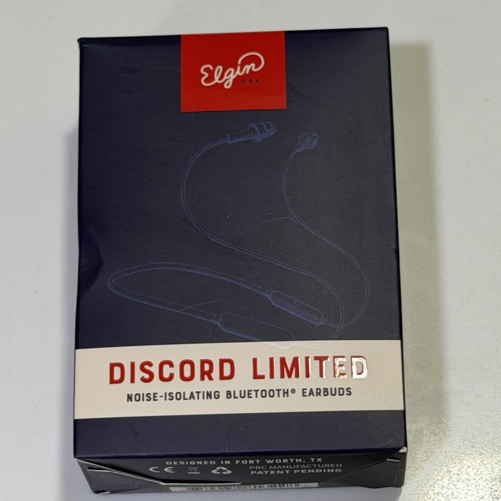Elgin Discord Limited M1.3L Bluetooth Wireless Noise-Isolating Neckband Earbuds