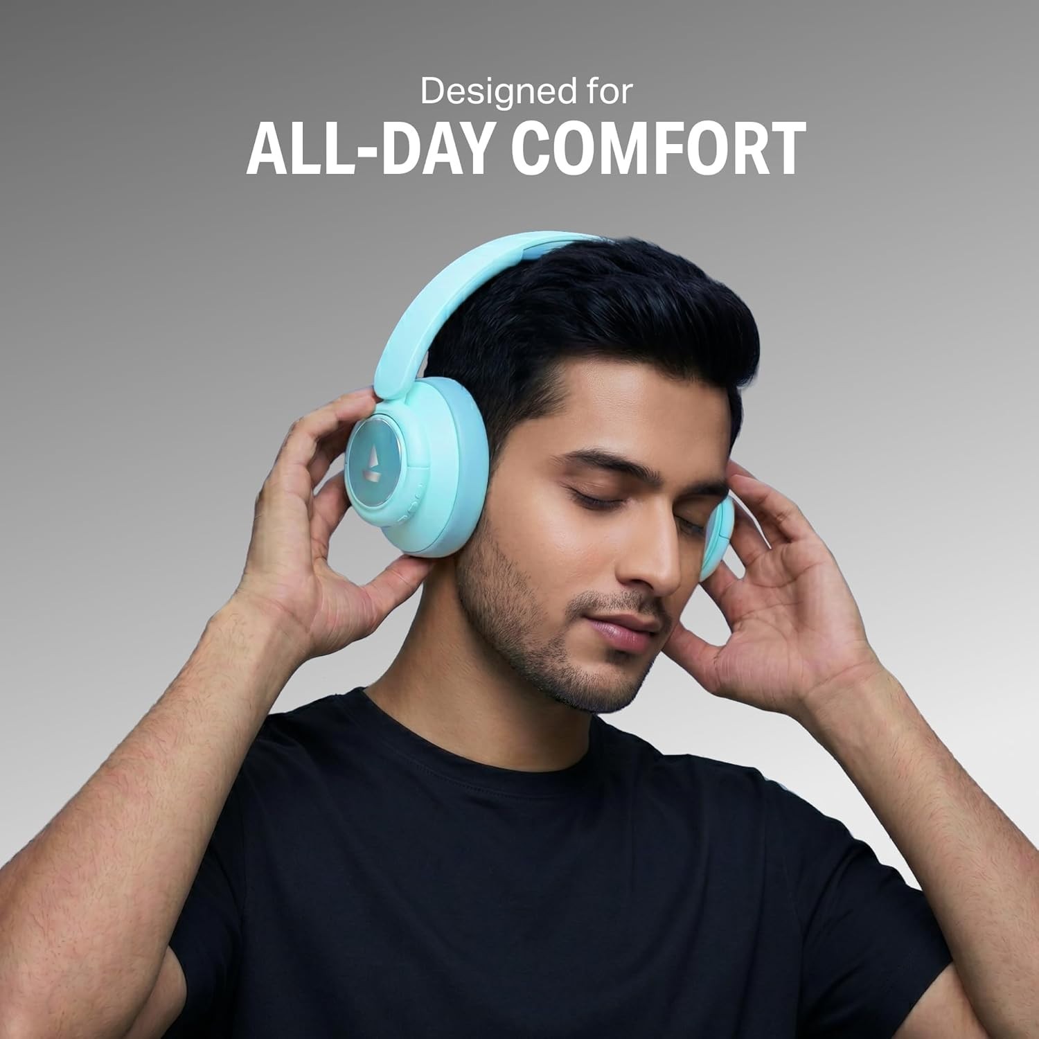boAt Rockerz Plus 450 ANC BT6.0 Wireless Headphones 80H Hybrid ANC Spatial ENx™