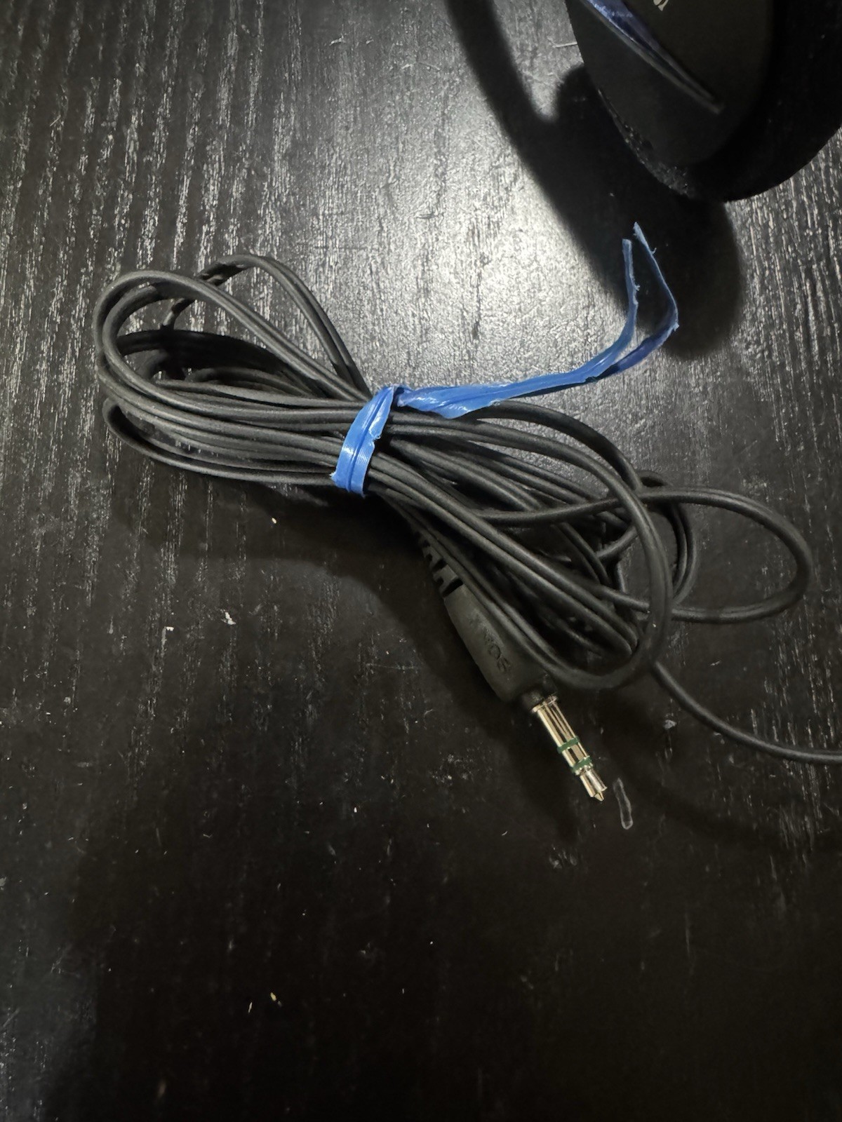 Sony Walkman Headphones MDR-210 Vintage On Ear Wired Black Tested & Working OEM