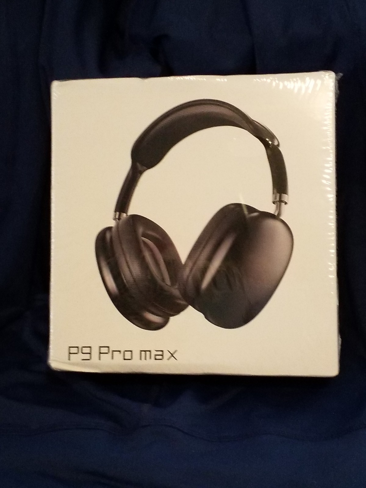 P9 Pro Max Wireless Bluetooth Over-Ear Headphones Black New Sealed