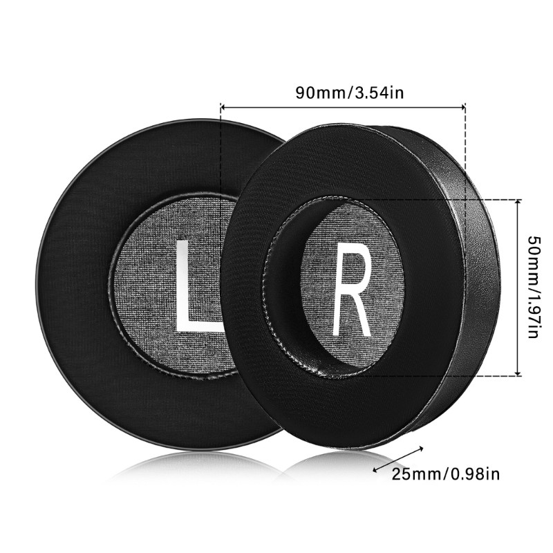 Round Earpads Ear Pad for 70 75 80 85 90 95 100 105mm Headphones Ear Cushions