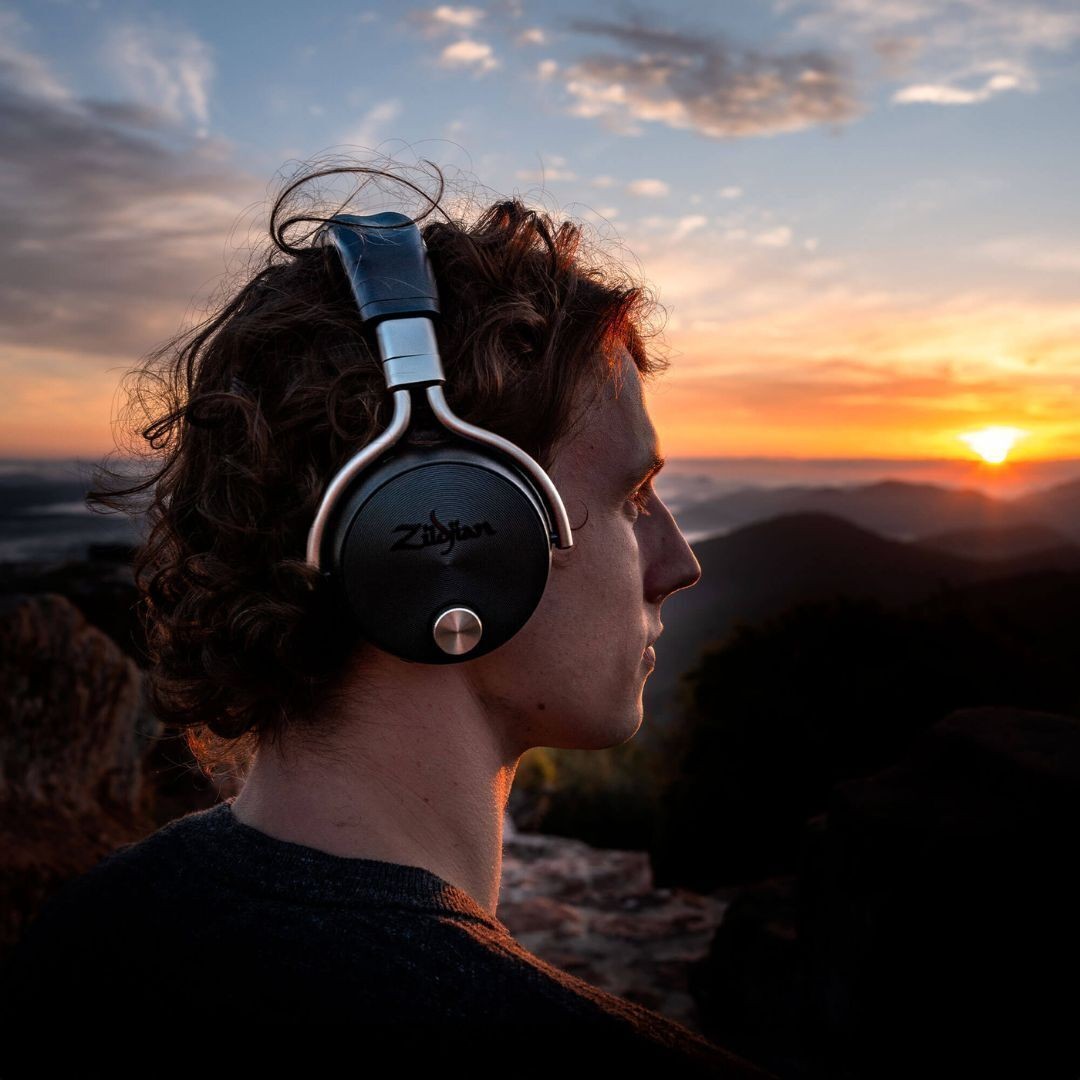 Zildjian ALCHEM E Perfect Tune Over Ear Black Headphones with Bluetooth 5.3