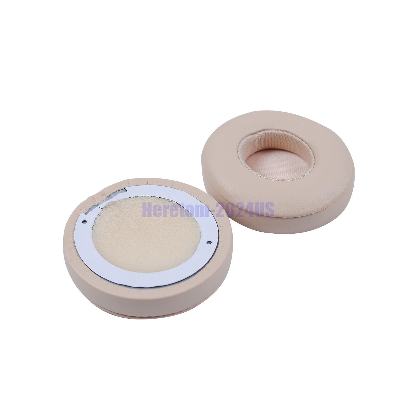 1 Pair Ear Pads Cushion For Beats Dre Solo 2 3 Headphones Replacement Matte Gold