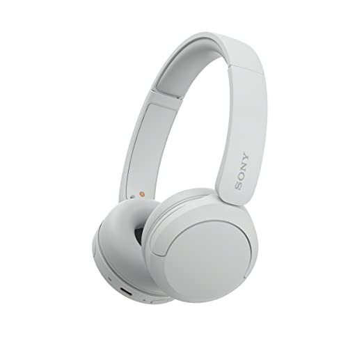 SONY WIRELESS HEADPHONES BLUETOOTH ON-EAR HEADSET W MICROPHONE – WHITE