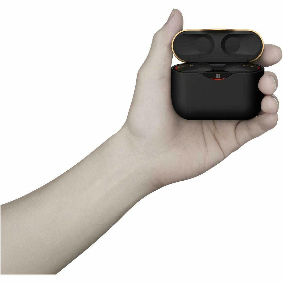 Sony Wireless Bluetooth Noise Cancelling Earphone WF-1000XM3 B (Black)