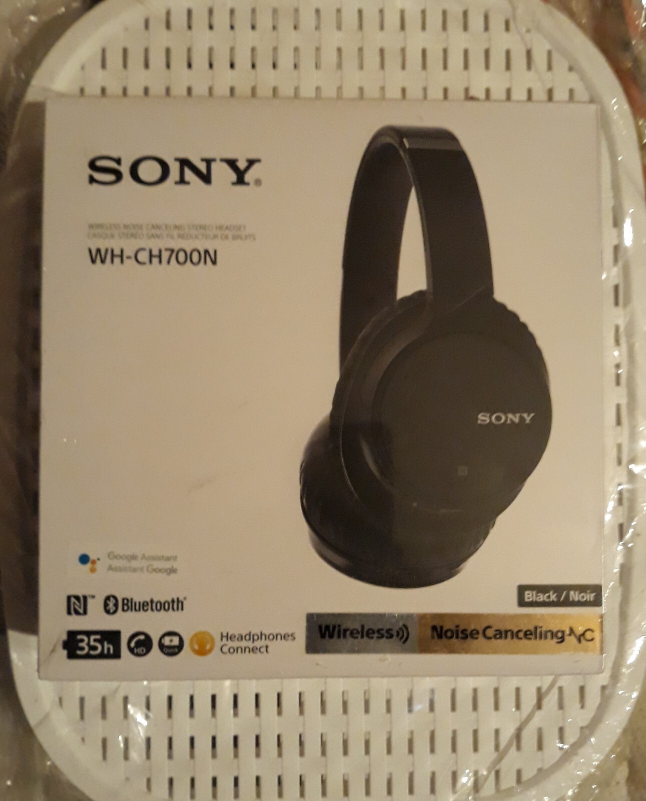Official Sony Over-Ear Headphones WH-CH700N Wireless Bluetooth Noise Canceling.
