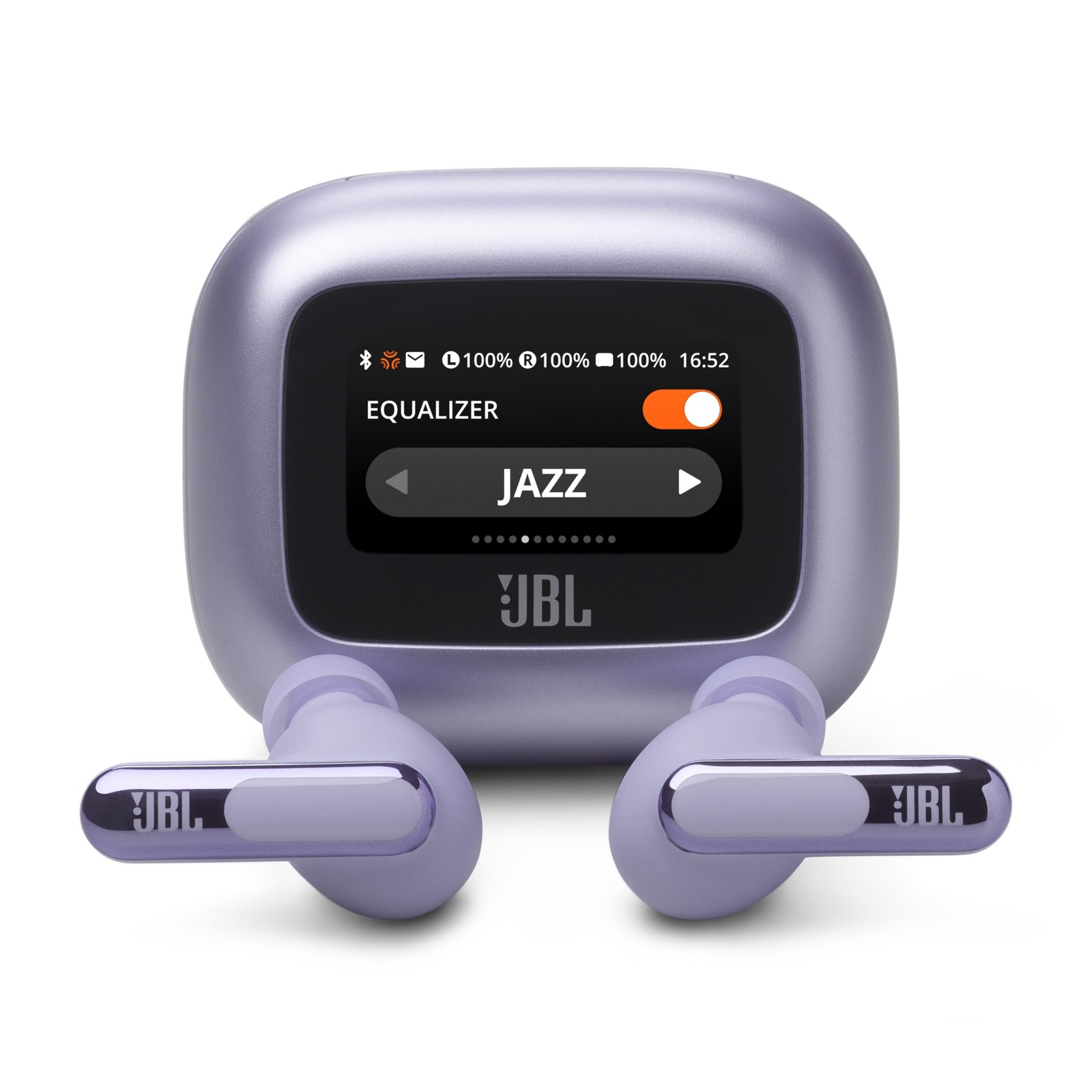 JBL Live Beam 3 Wireless Earbuds LDAC Hi-Res Hybrid ANC IP55 Multipoint Purple