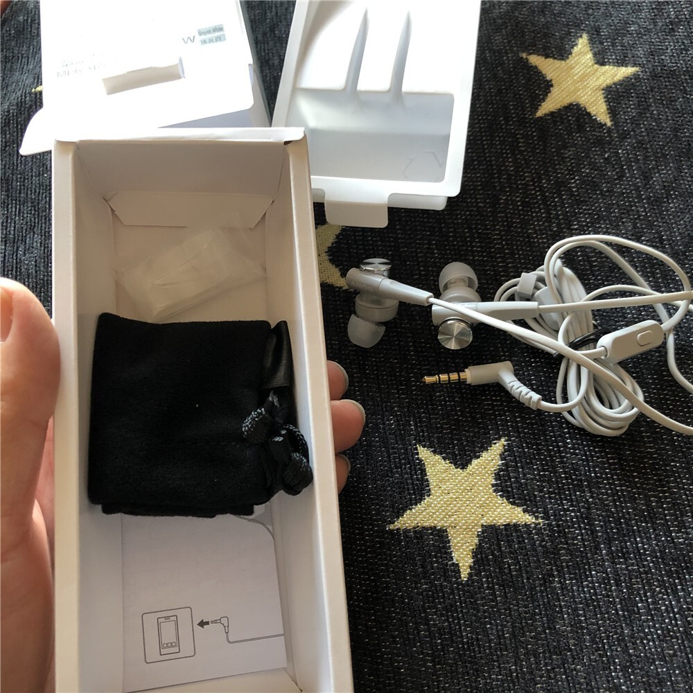 SONY MDR-XB55AP Bass Booster In-Ear Headphones In-line Remote Mic – 2 Colors