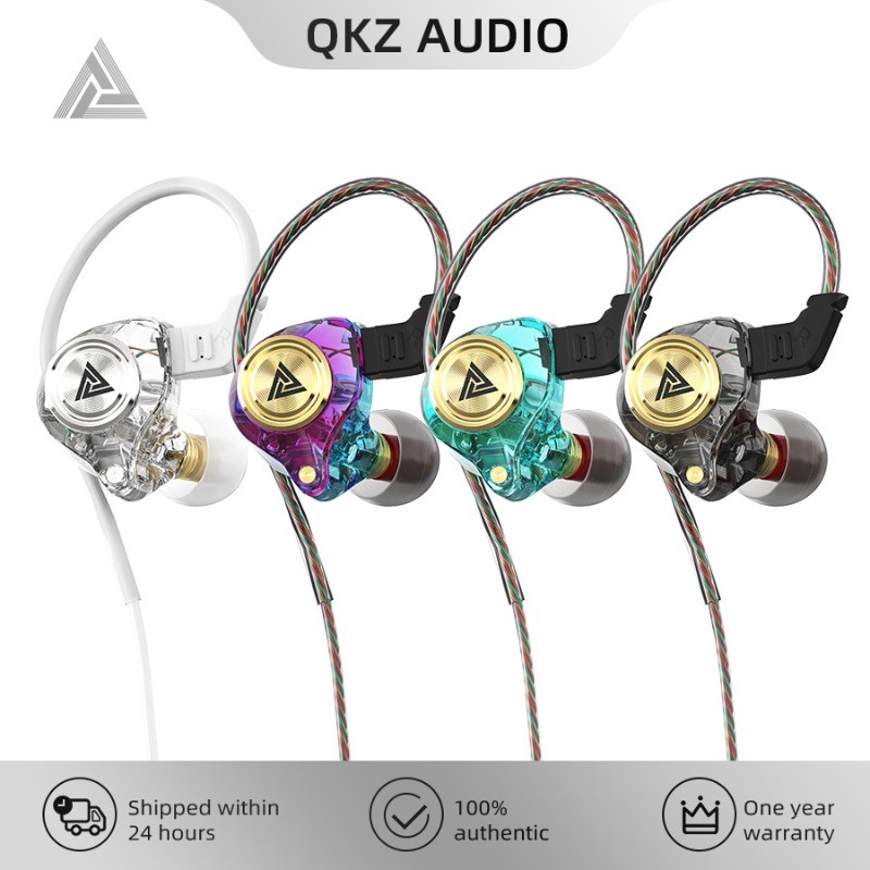 QKZ AK3 FiLe Wired Earbuds In-Ear Stereo Earphones with Mic Volume Control