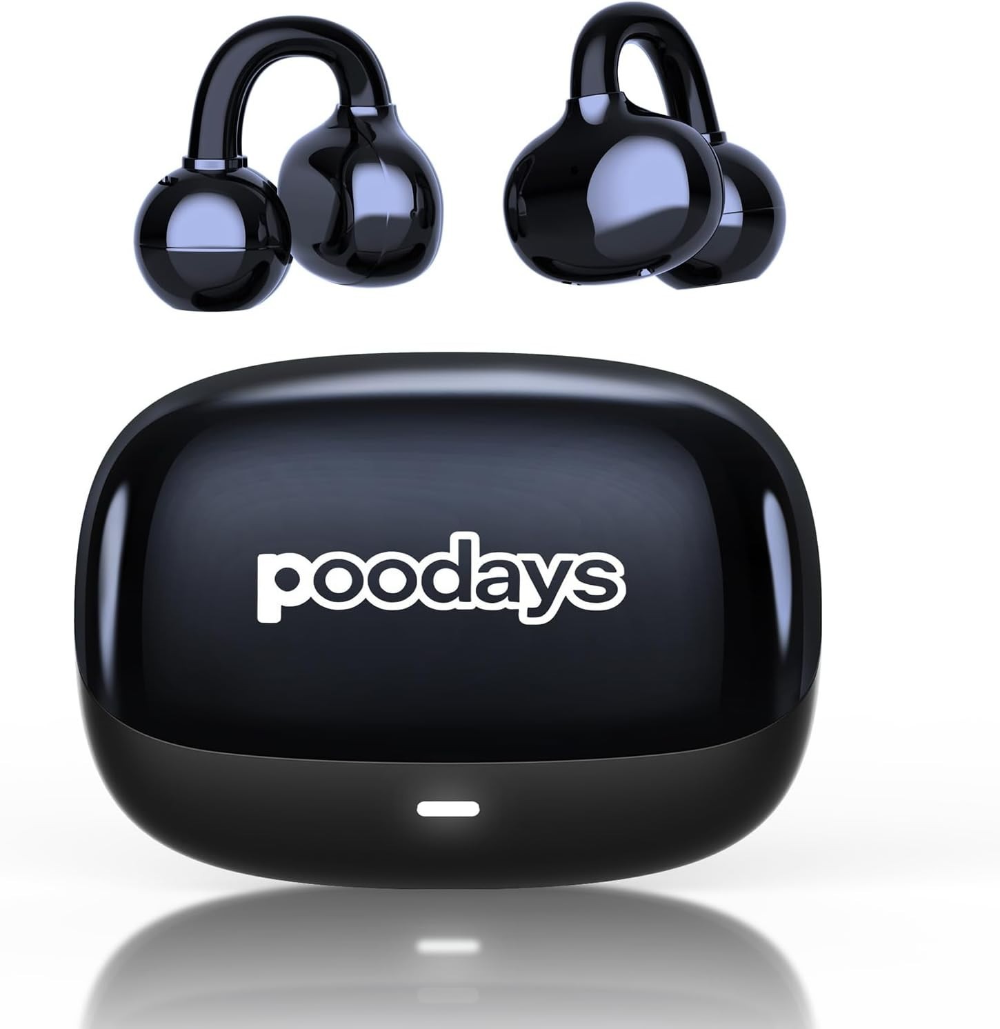 Bluetooth Translation Earbuds with Open-Ear Design: 5H Battery Life, Waterproof
