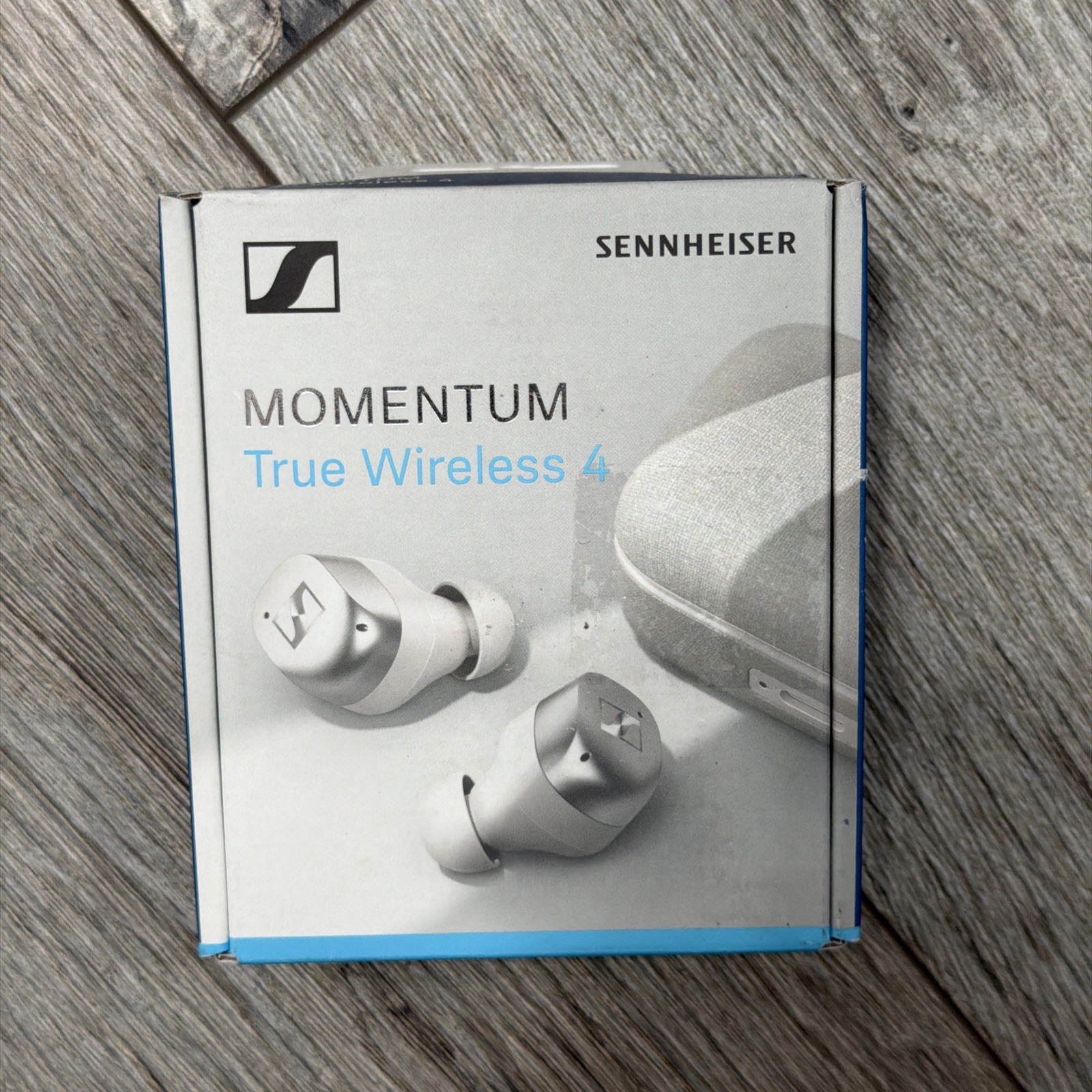 Sennheiser True Wireless MOMENTUM 4 Earbuds – White Silver