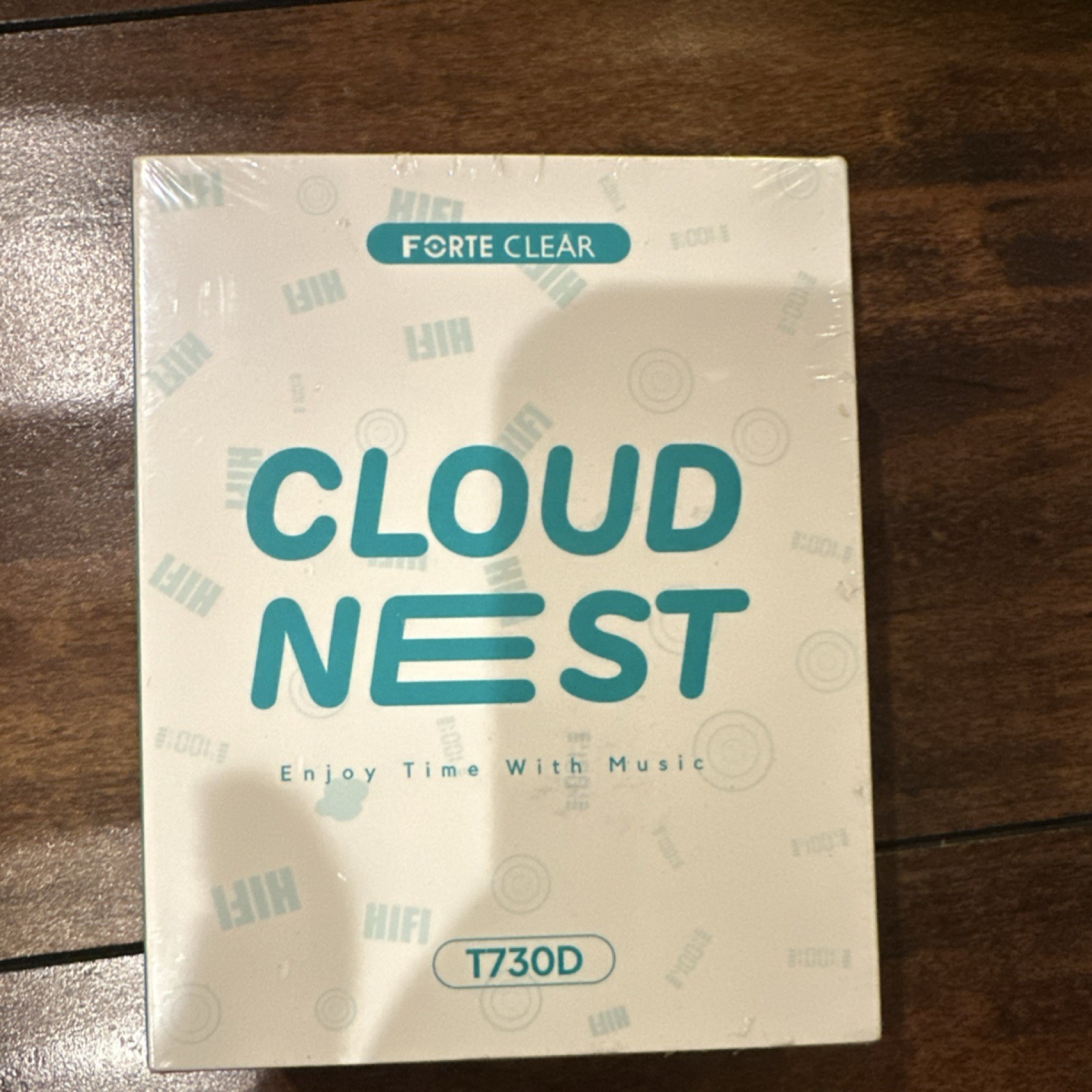 Forte Clear Cloud Nest T730D Earbud (In Ear) White Teal Model T730D MPN T730D