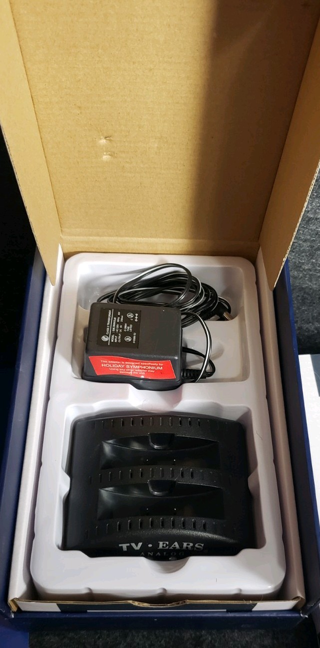 TV Ears 5.0 Analog Wireless Voice Clarifying Headset System (11641) Transmitter