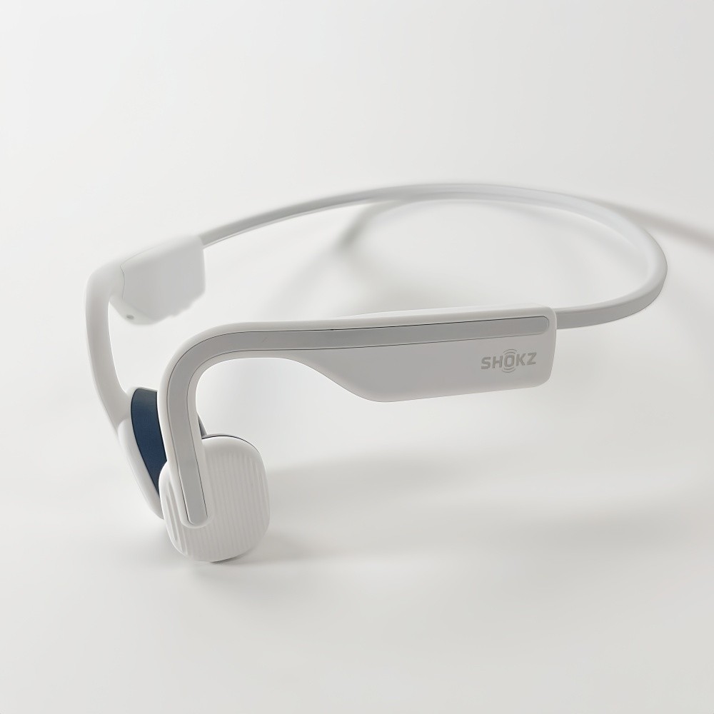 Shokz S661 Sport Sweatproof Open-Ear OpenMove Bone Conduction Headphones White