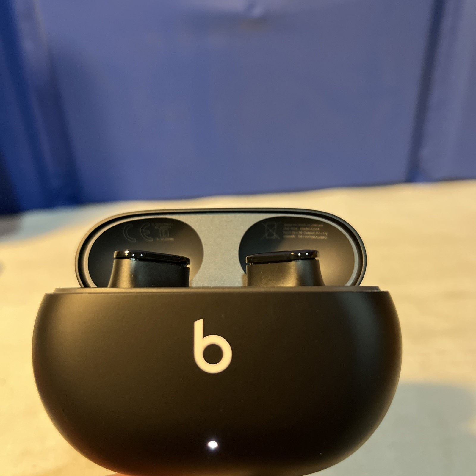 ¥Beats earbuds by Dr. Dre Studio Buds A2514 WORKING-Black