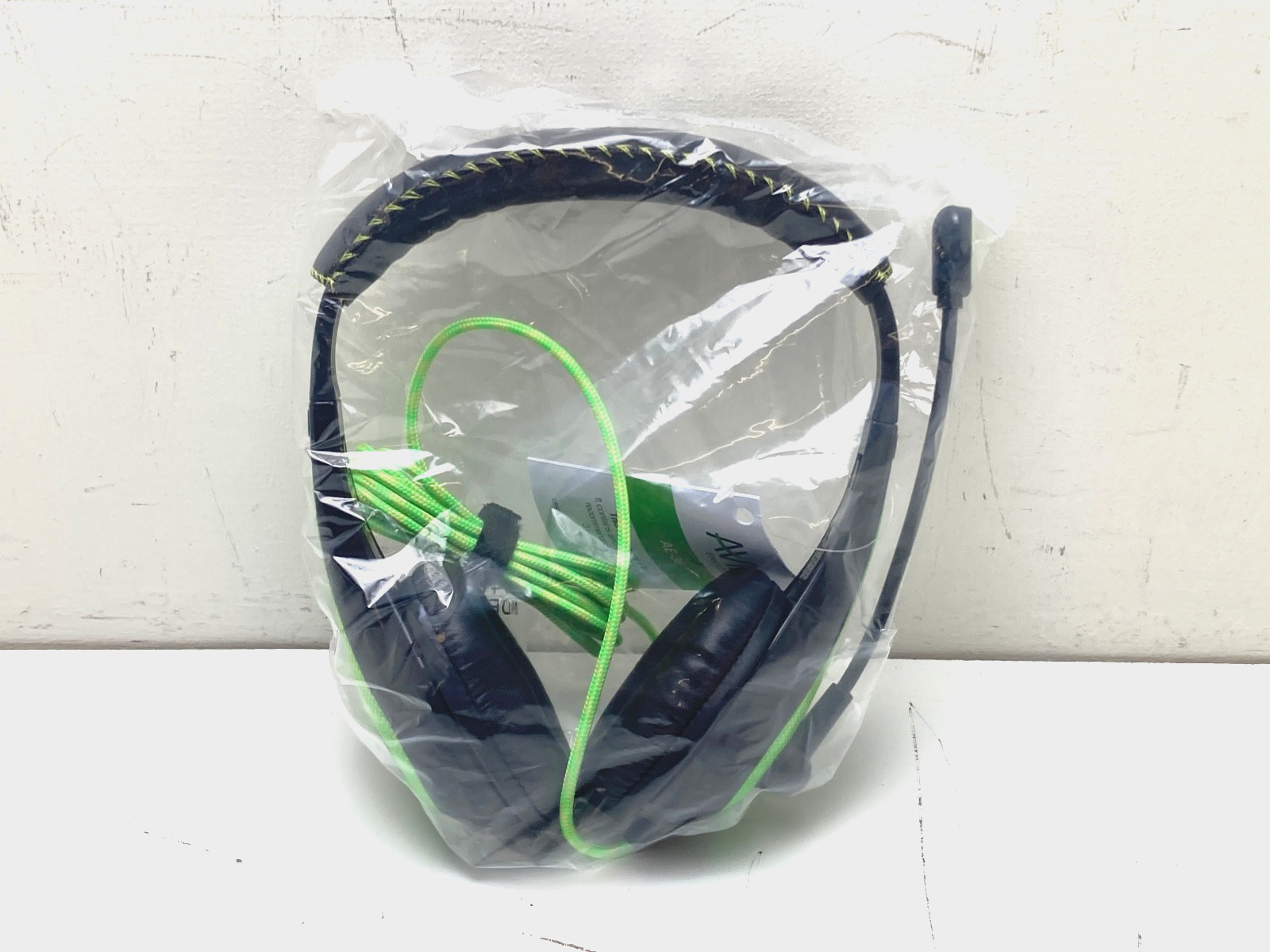 AVID AE-36 3.5mm Headset with Boom Mic (Green) – SEALED NEW