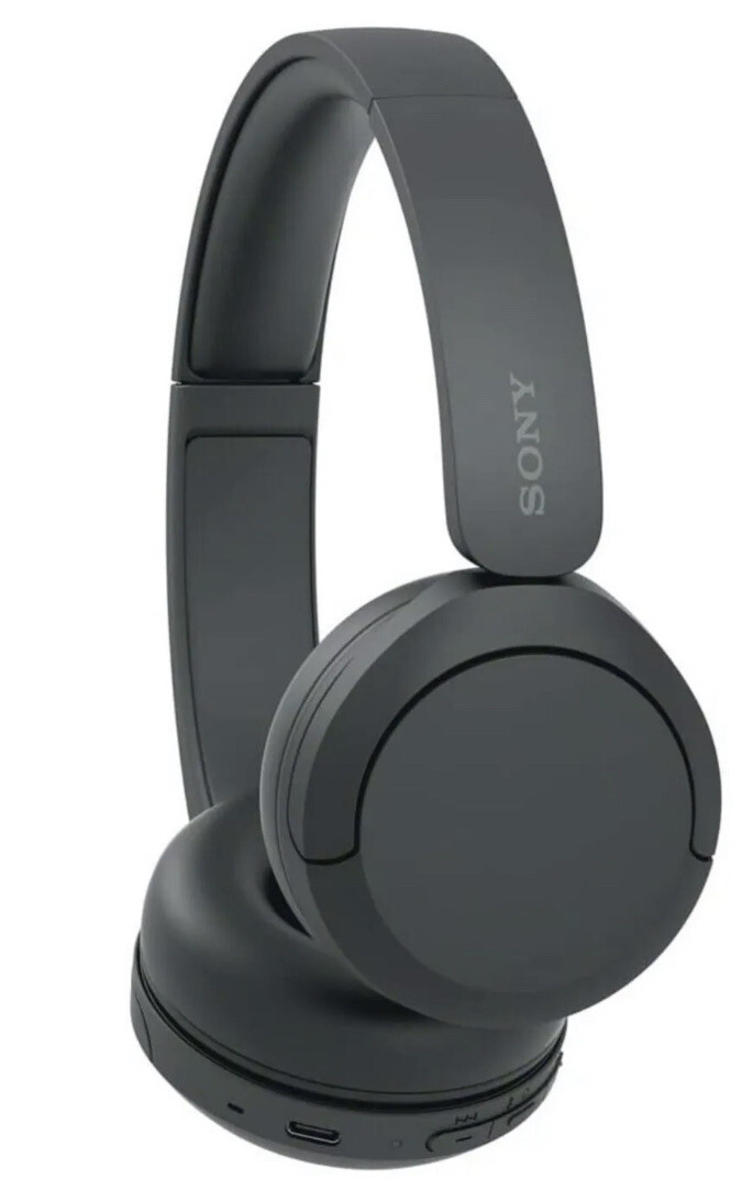 SONY WH-CH520 Wireless Headphones Bluetooth Headset with Microphone CH520 -Black