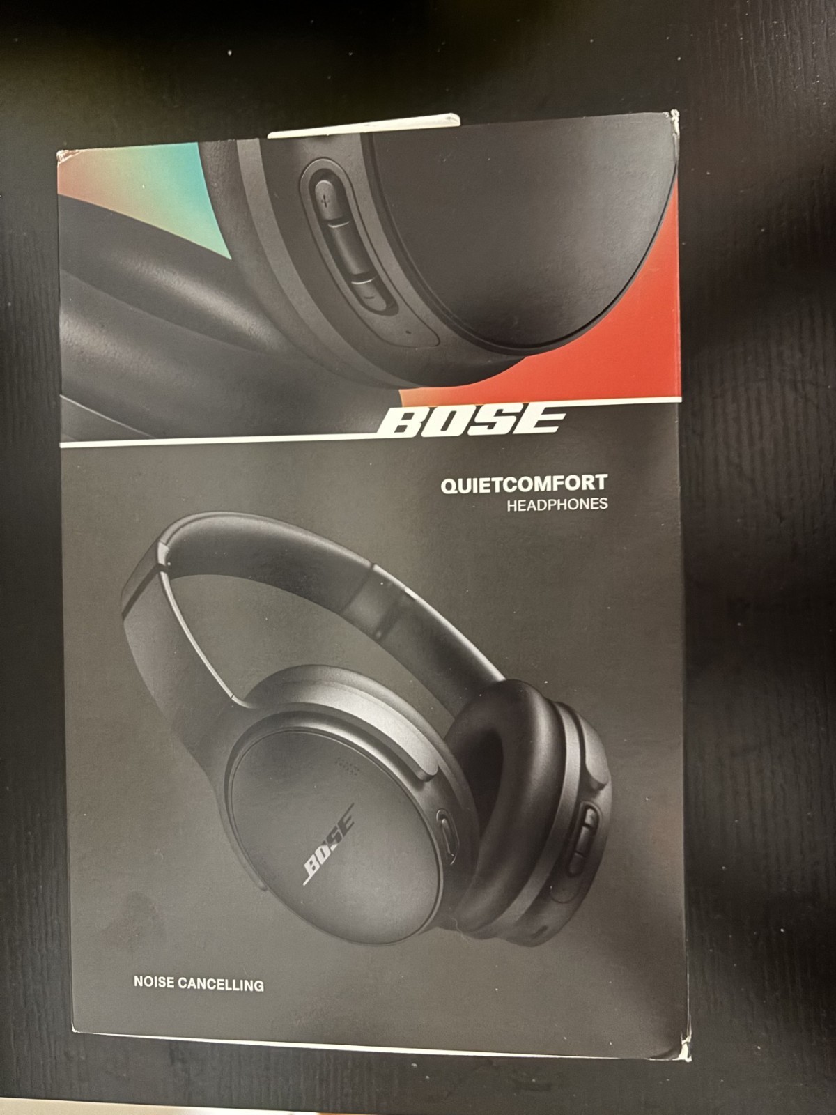 Bose QuietComfort Bluetooth Headphones Black Noise-Canceling NEW **SEALED**