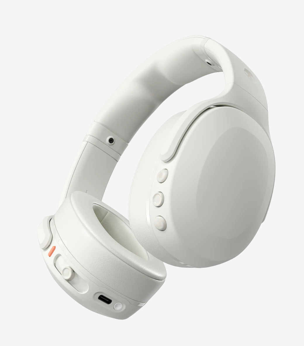 Skullcandy Crusher Evo Wireless Over-Ear Headphones – White (Bone)