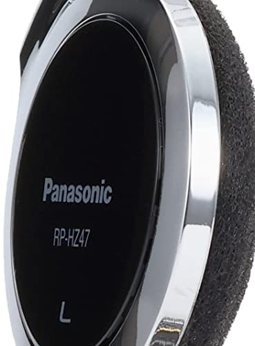 Panasonic RP-HZ47-K Clip-on Headphones Black Ultra-Slim Wired Japan New