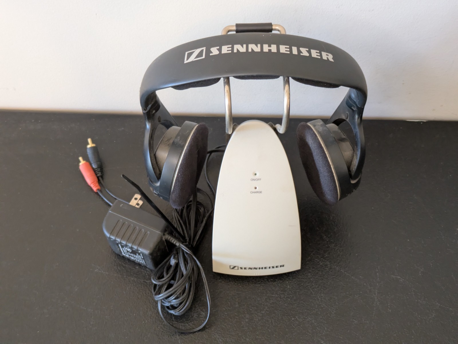 Sennheiser Wireless HDR120 Headphones TR120 Charging Dock Cradle & Power Adaptor