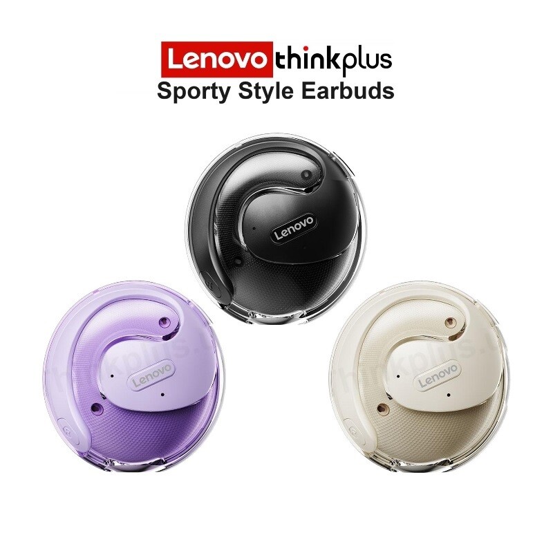 Lenovo X15 Pro 2024 Newest AeroWave Elite Sporty Style Bluetooth Hi-Fi Earbuds