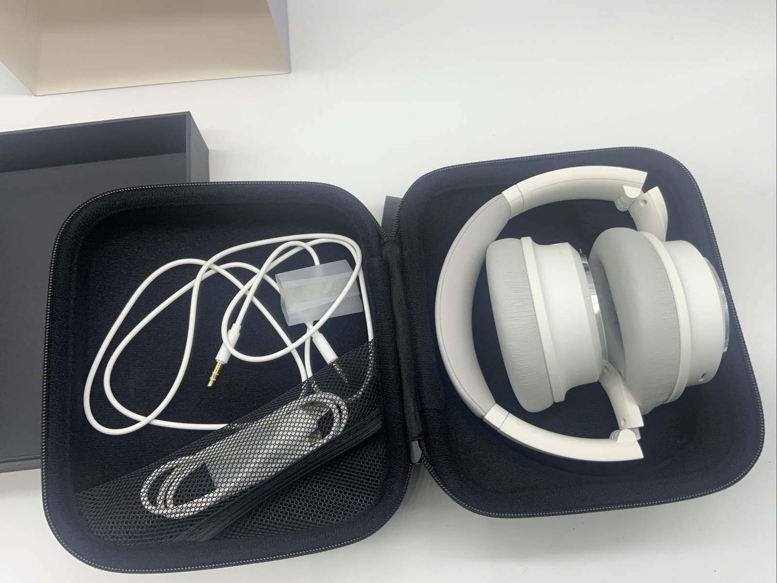 WYZE Noise Cancelling Headphones and Hard Case for Travel, Wireless Over The Ear