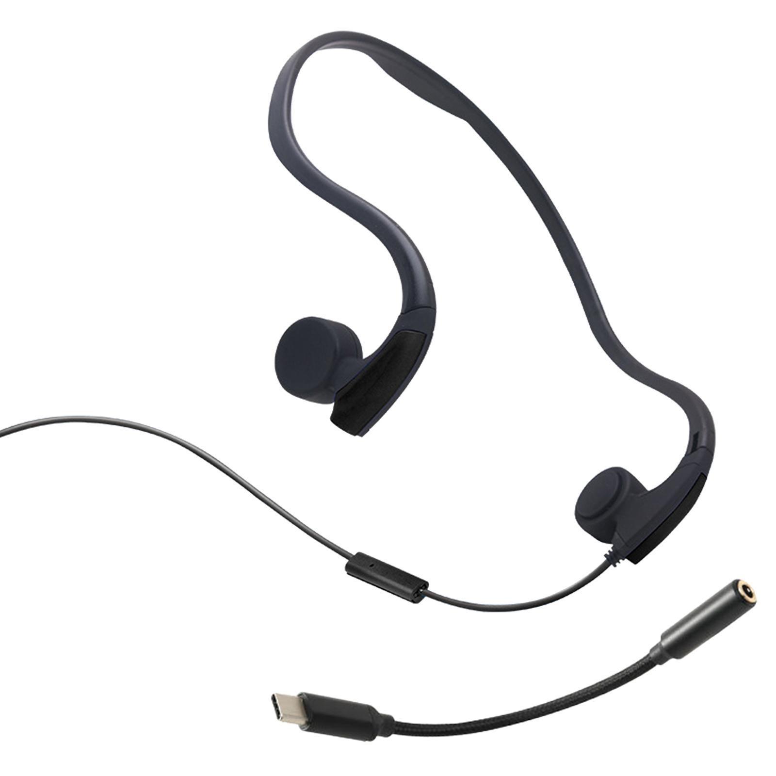 Neckband Headset Voice Control Lightweight for Running Outdoor Sport Cycling