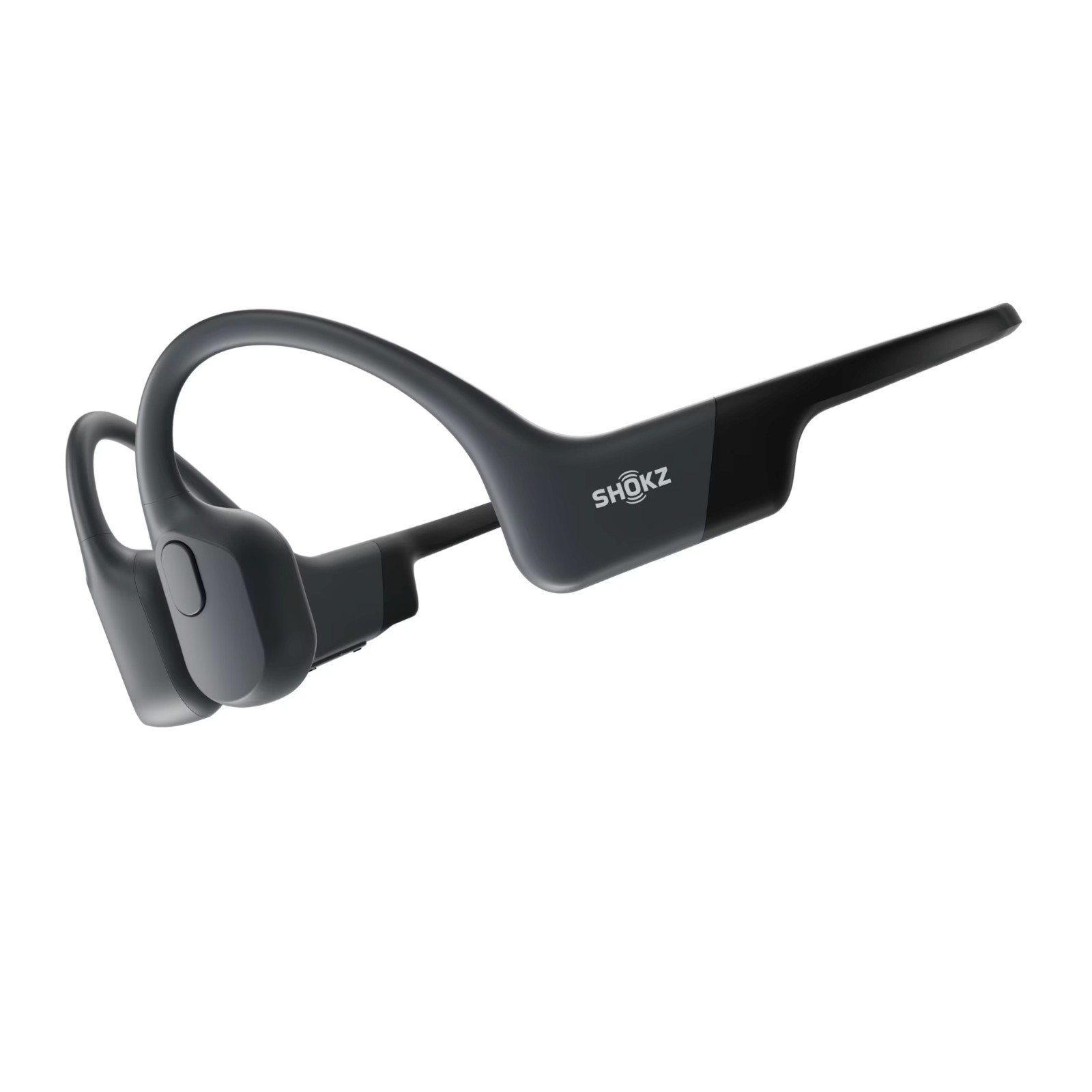 Shokz Open Run Wireless Bone Conduction Sport Headphones with Built-In Mic –