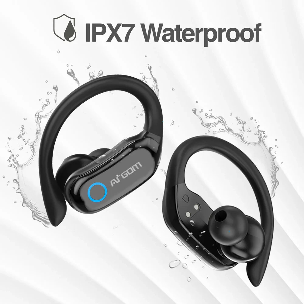 ArgomTech SkeiPods E95 True Wireless Sport Earbuds BT 5.3 IPX7 ENC 45H Playtime