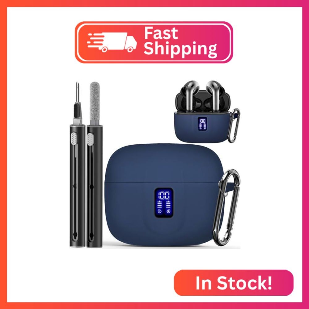 Silicone Case for TAGRY X08 Wireless Earbuds Case, Compatible with TAGRY Bluetoo