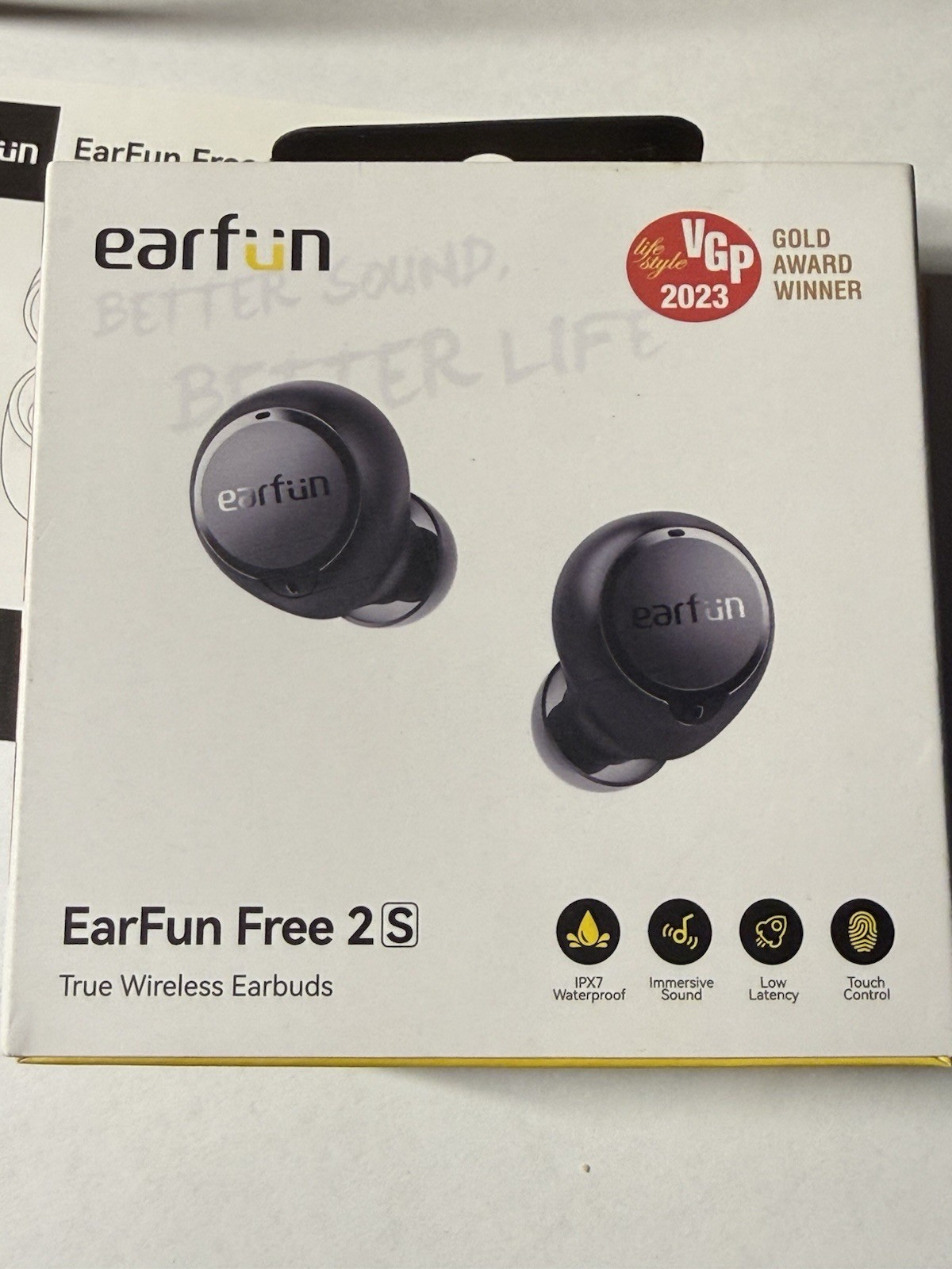 EarFun Free 2 True Wireless Earbuds IPX7 Waterproof Touch Control