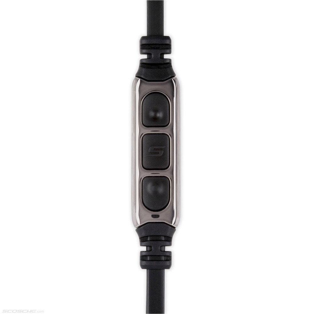Scosche RH656MD On-Ear Headphones with tapLINE Remote & Mic (Black)