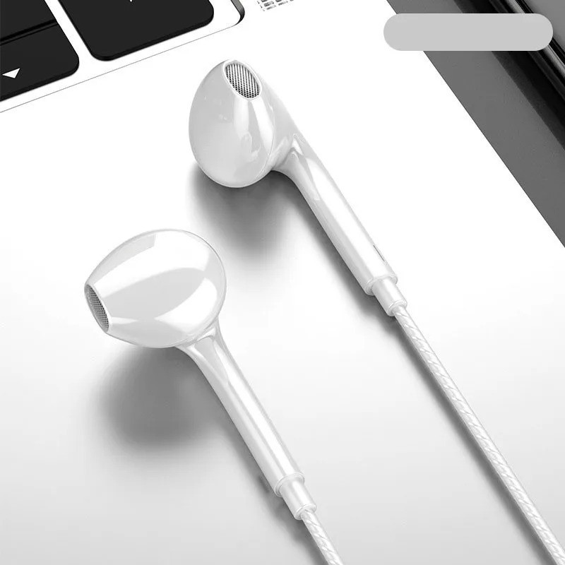 3.5mm Wired Headphones In Ear Headset Wired Earphones with Microphone Bass Ster