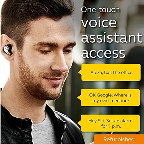 Jabra Elite 65t True Wireless Earbud Headphones – Beige/Gold