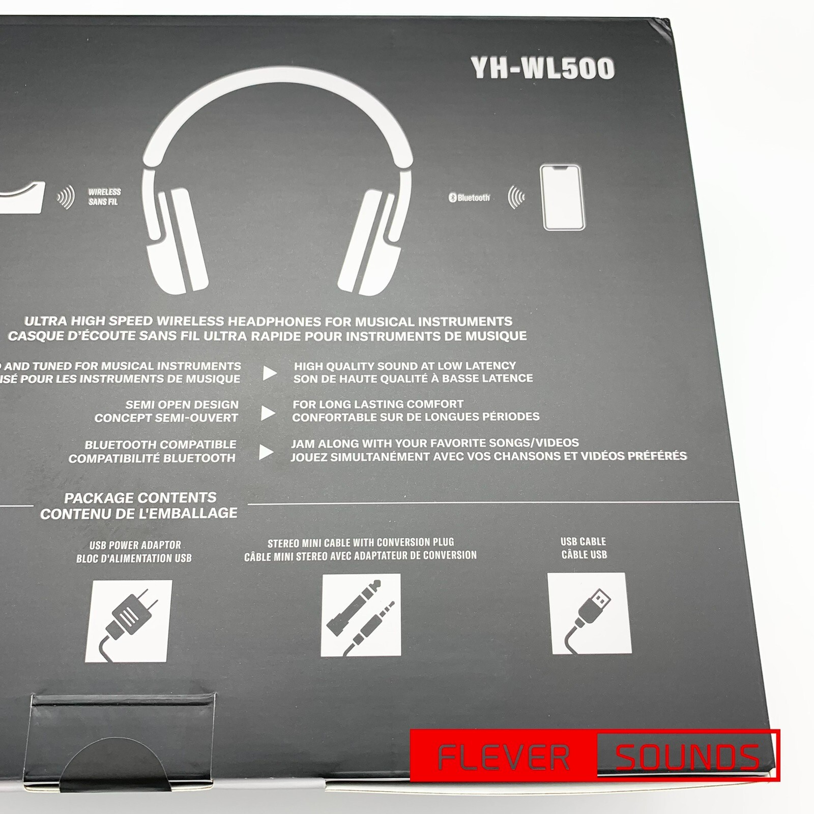 Yamaha YH-WL500 Wireless Headphone Semi-Open Back for Playing Musical Instrument