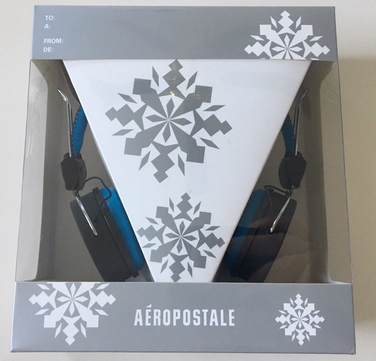 Aeropostale Over the Ear Headphones Wired Assorted Colors Blue White Purple New!