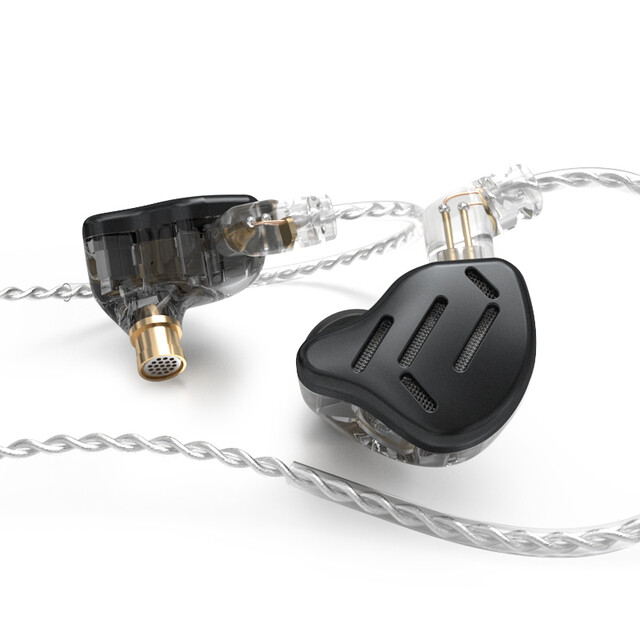 KZ ZAX In Ear Earphones 1DD+7BA HIFI Bass Monitor Headset Hybrid technology Nois