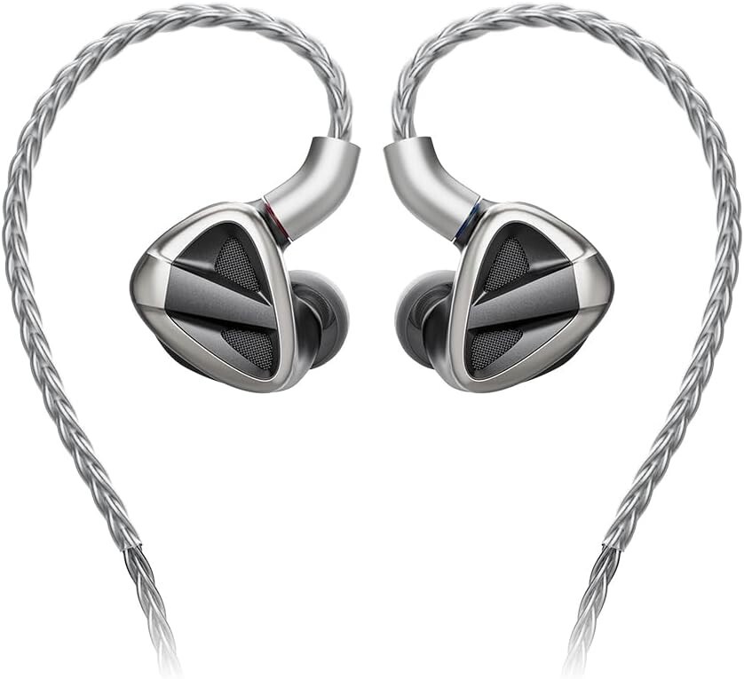 FiiO FH19 HiFi IEM Earphone, 2 Dynamic+ 6 BA Hybrid Driver IEM, Detachable MMCX