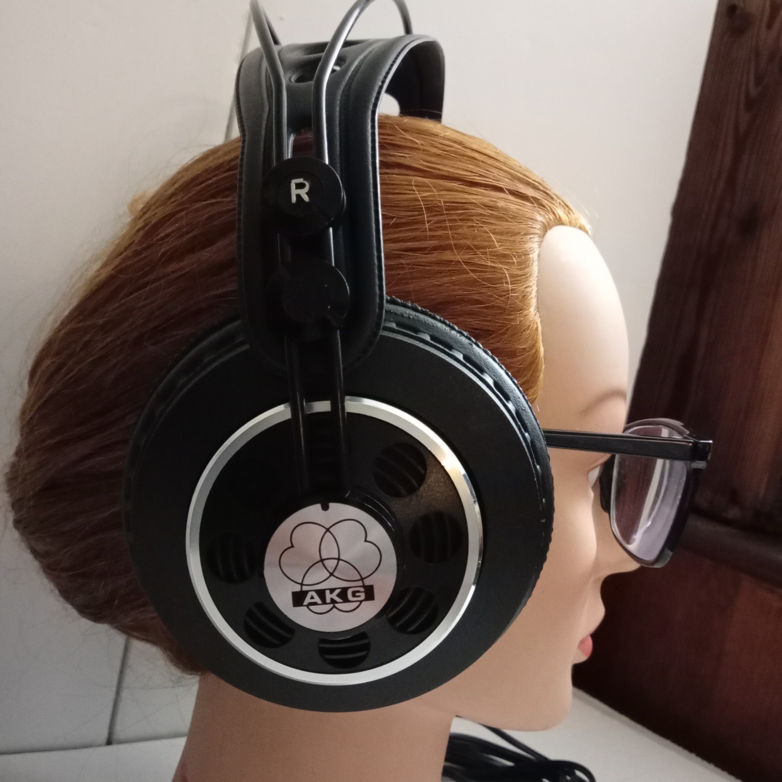 Vintage 70s AKG K240 Sextett 4-600 Ohms Stereo Headphones Made in Austria Tested