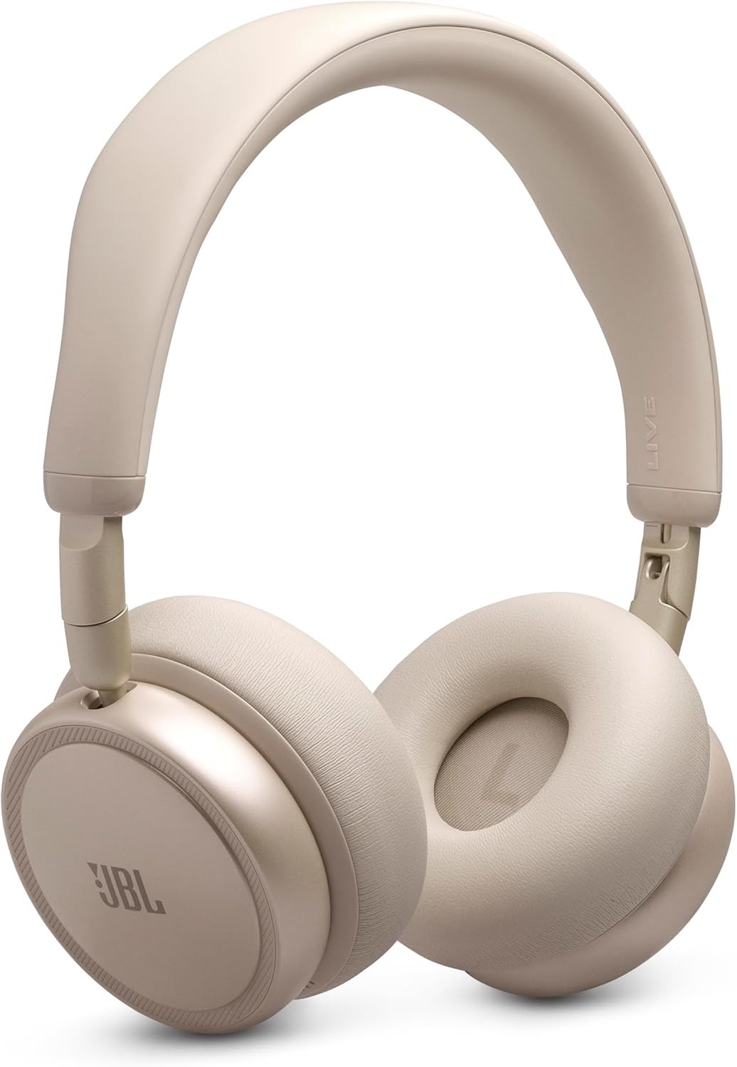 JBL Live 680NC Wireless ANC Headphones Hi-Res Audio 80H Battery Champagne