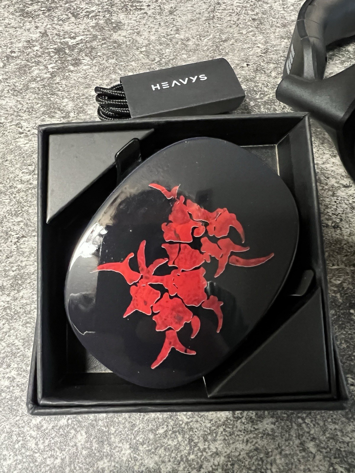 Heavys h1h headphones NEW OPEN BOX/no Box With Limited Edition Shell Covers