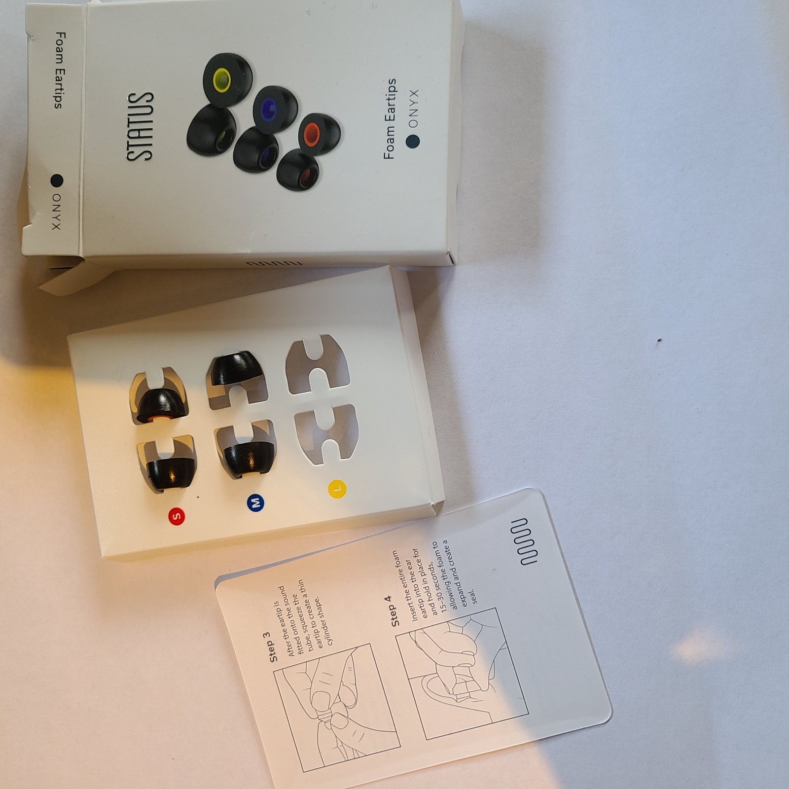 Status Pro X True Wireless Earbuds 52dB Hybrid ANC Bluetooth 5.3 +extra eartips