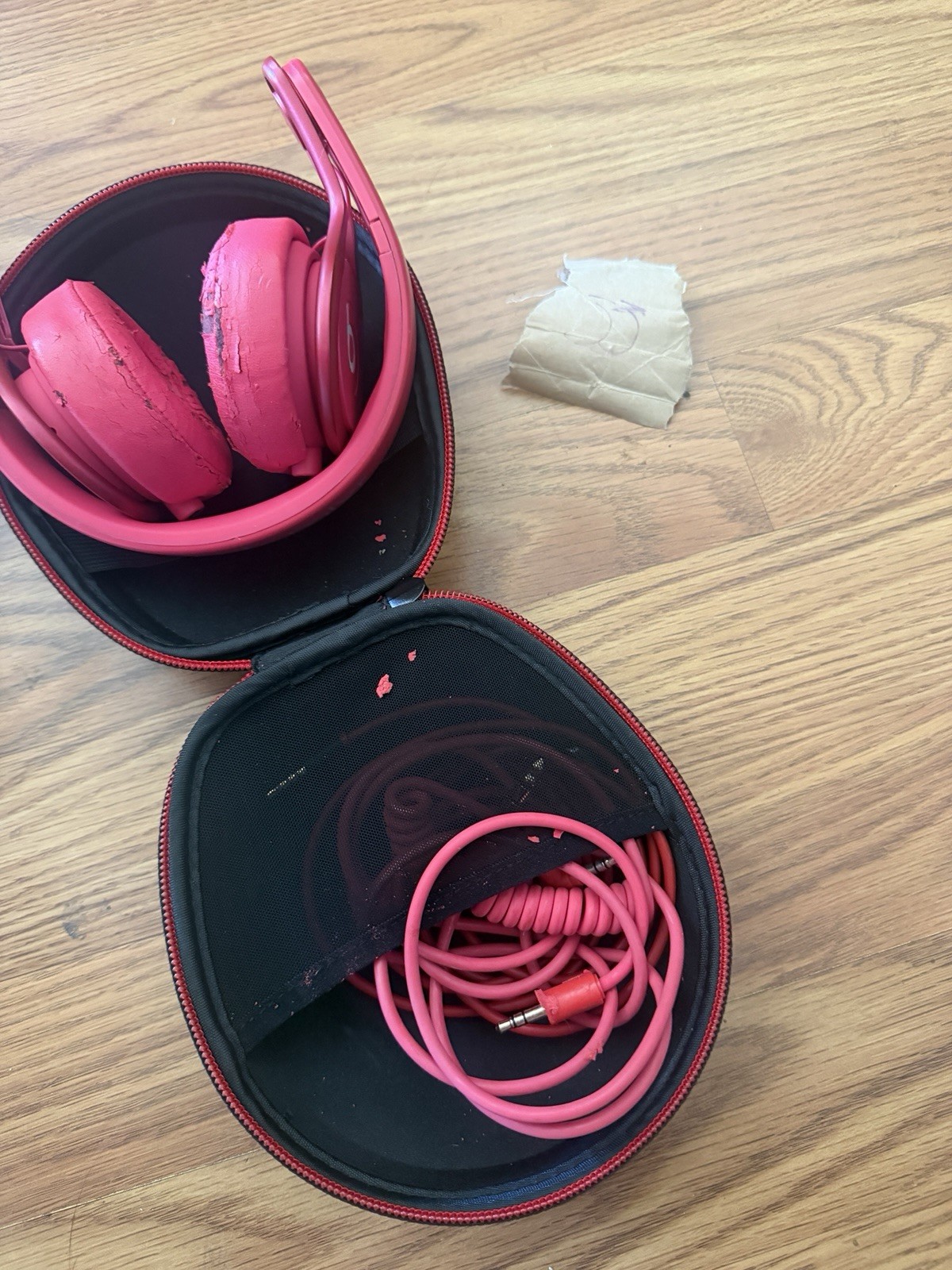Beats By Dr. Dre Mixr Headphones Hot Pink W/ Case
